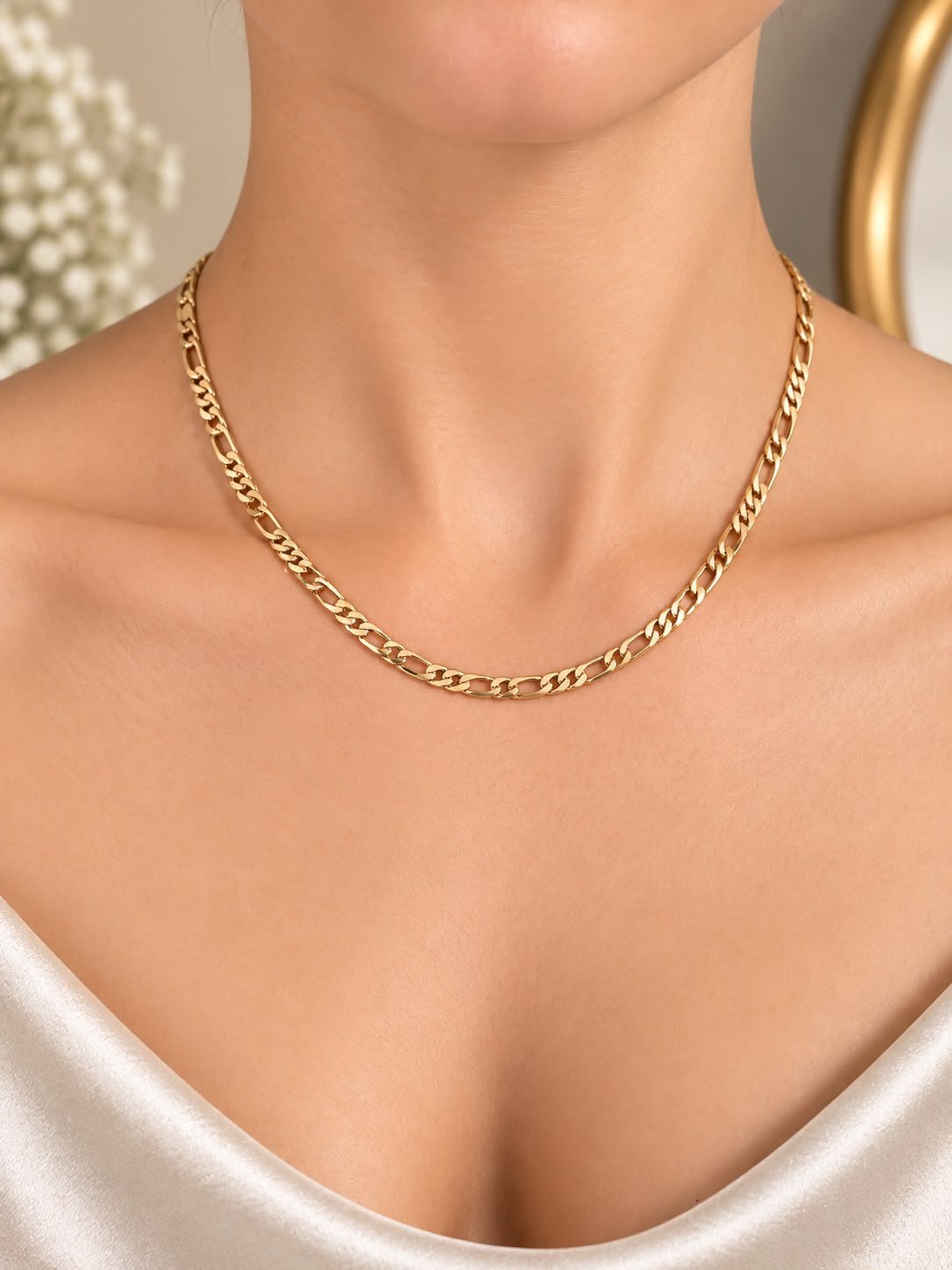 Gold Gurmet Zincir Kolye